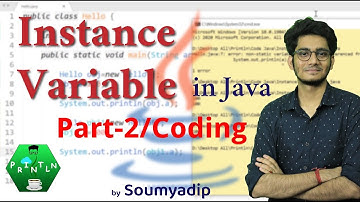 #5.2 Instance Variable in Java  | Coding | Part 2 | Println