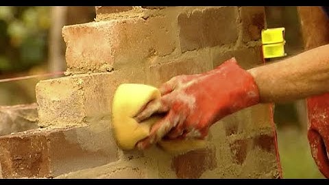 How To Lay Bricks Part 5: Finishes