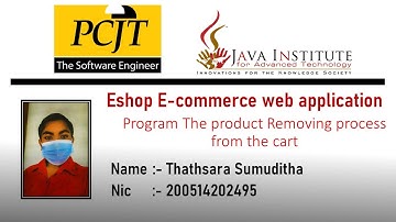 Web project Task 31 | 1st year | Semester 01 | Java Institute | eShop application
