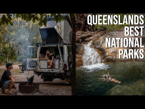 Lap of Australia EP21: Townsville Region - QLD National Park Camping, Swimming Holes & Waterfalls