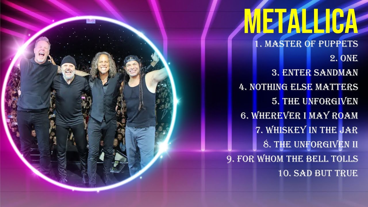 Greatest Hits Metallica full album 2024 ~ Top Artists To Listen 2024