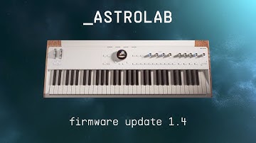 AstroLab Update 1.4 | Avant-garde Stage Keyboard | ARTURIA