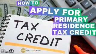 How to Apply for ND Primary Residence Tax Credit