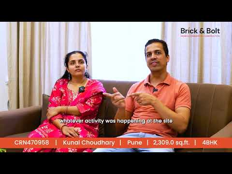 Video review by Kunal Choudhary, Pune - Brick & Bolt customer