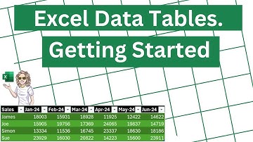 Excel Data Tables: A Beginner