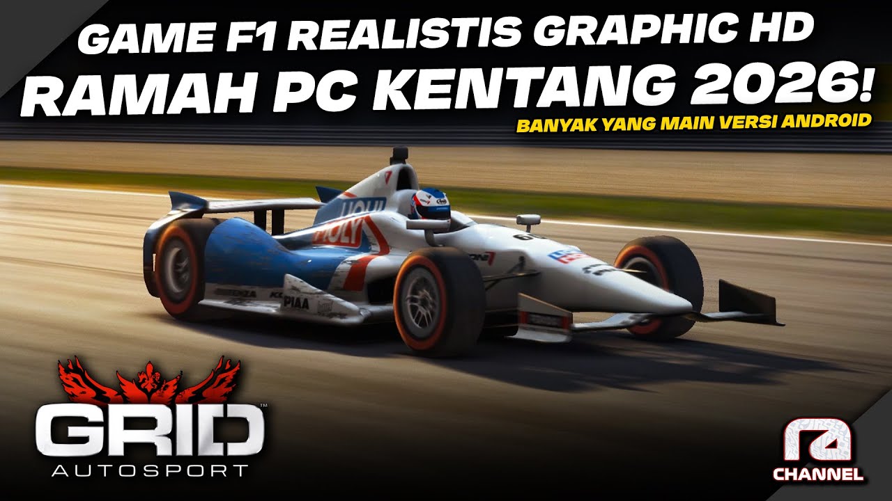 GAME BALAP RAMAH PC KENTANG DI 2026, FITUR F1 NYA MENGGILA!😍- GRID Autosport Gameplay (PC) Indonesia