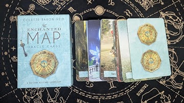 The Enchanted Map Oracle 54 Cards Review (Colette Baron Reid) 🧿 Tarot Flip through