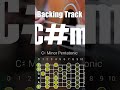 Country Backing Track in C# minor