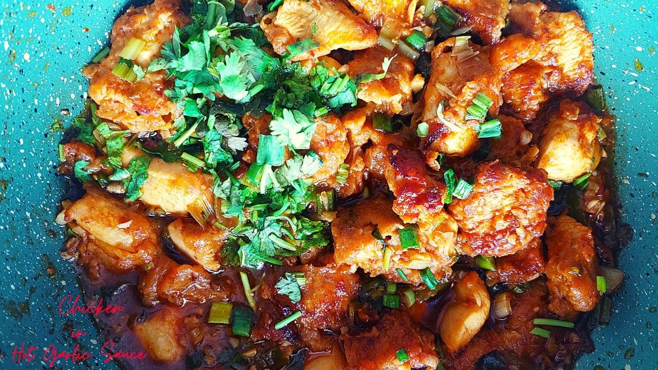 Crispy Chicken With Hot Garlic Sauce Spicy Chicken Fry Hot Garlic Chicken Fry Recipe YouTube