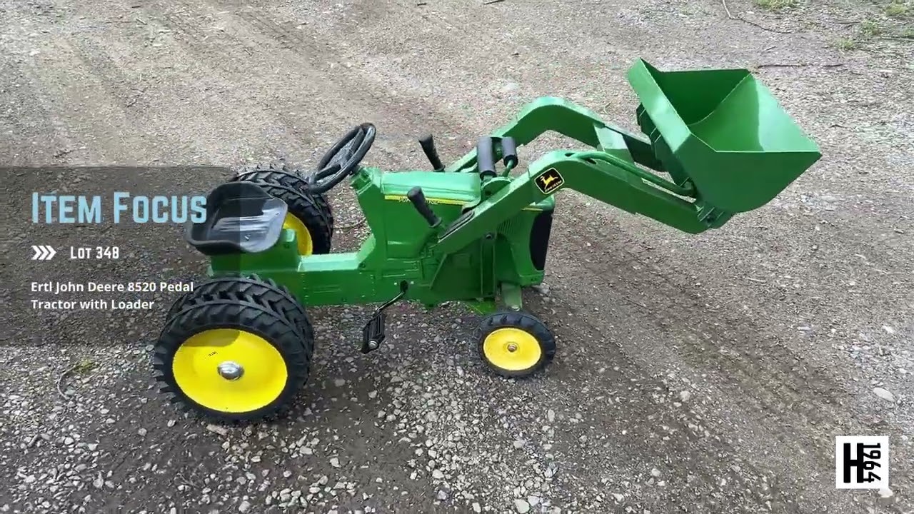 Estate Sale Auction! Bid on Lot 348: Ertl John Deere 8520 Pedal Tractor with Loader