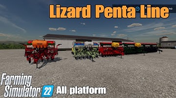 Lizard Penta Line  / FS22 mod for all platforms
