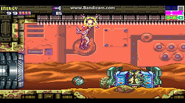 Metroid Fusion Walkthrough 11 Security Robot (no damage)