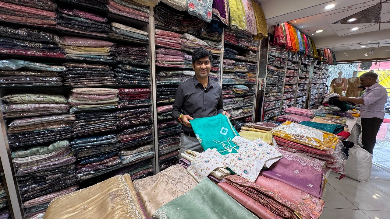 New Designer Saree Collection | Latest Fancy Designer Sarees | Anand Deep Fashion Rajajinagar