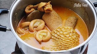 Phá lấu bò, cách làm lòng bò thơm ngon được ưa thích || Natha Food
