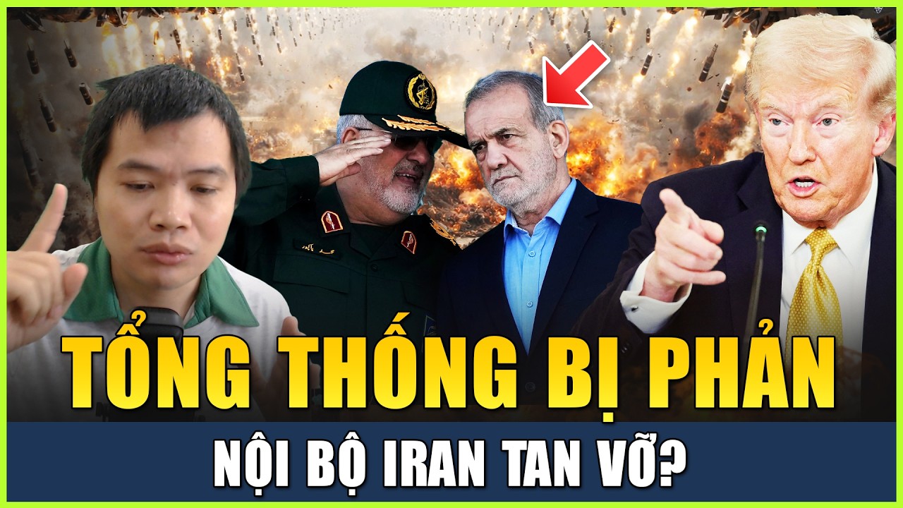 Live 08-03 (Sáng): Iran Lục Đục Nội Bộ, Tổng Thống Bị Chỉ Trích; Mỹ-Israel Dội Mưa Tên Lửa
