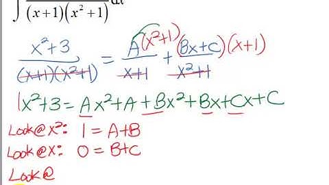 EXAMPLE 3 Partial Fractions with Quadratic Factor