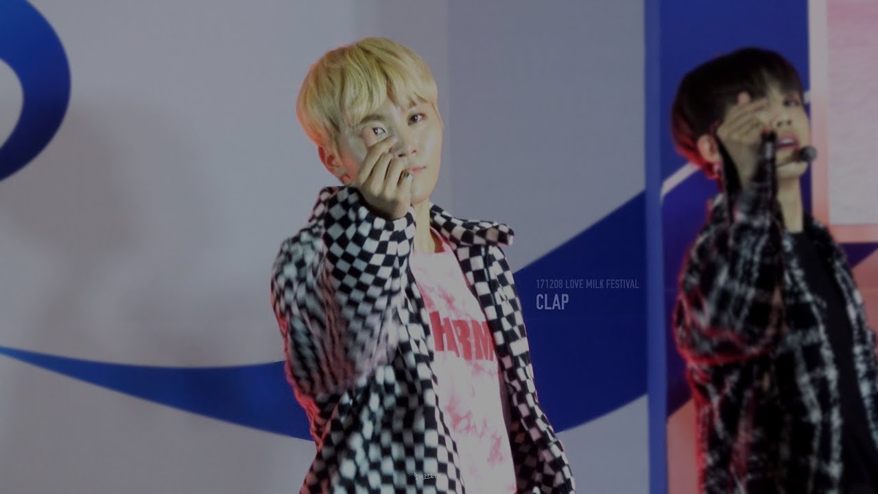 171208 러브밀크페스티벌 - 박수 (승관 focus)