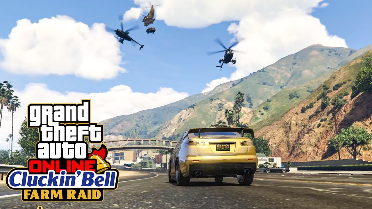 Hit And Run GTA Online All Cluckin Bell Farm Raid Missions HARD 