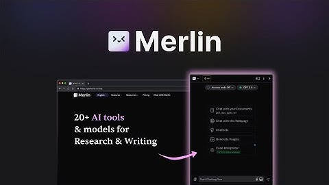 Merlin Lifetime Deal - 26-in-one AI assistant to Research , Create and Summarize tool