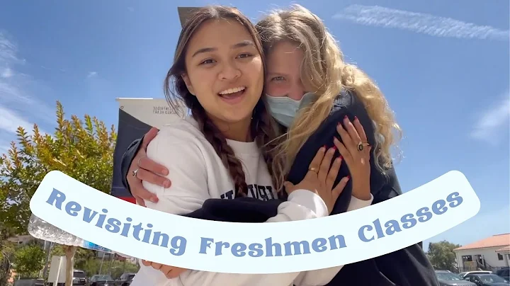 Seniors Revisit their Freshman Classes