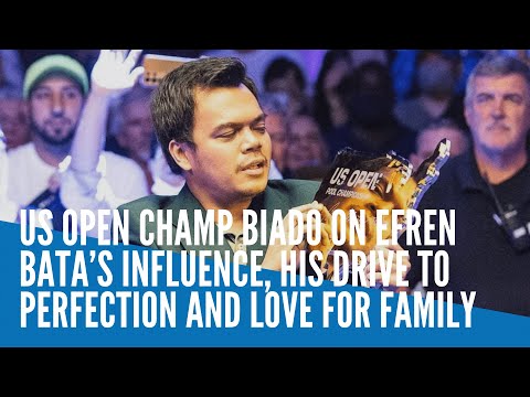 SportsIQ: US Open champ Biado on Efren Bata’s influence, his drive to perfection and love for family