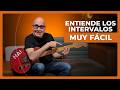 El primer paso para entender los intervalos en la guitarra explicado por Gnaposs
