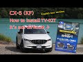 CX-5 How to install TV-KIT It's not difficult !