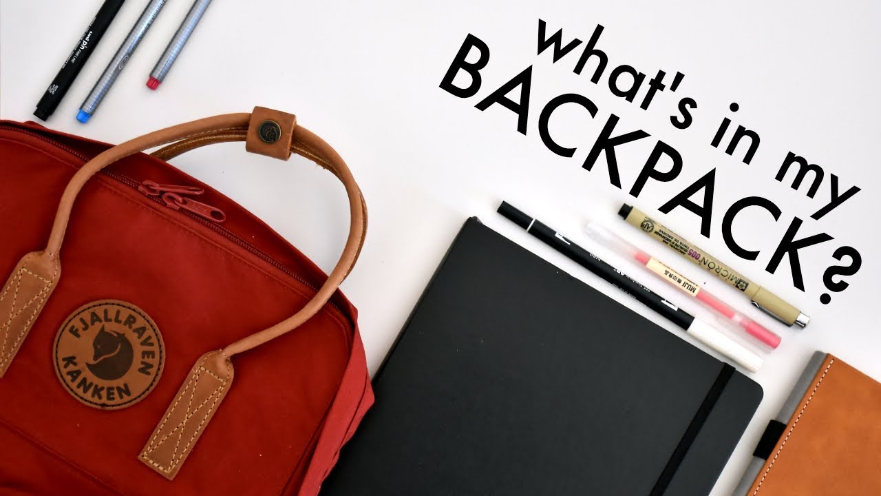 What's in my Backpack? // Kanken Nº 2 + New Stationery