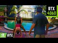 GTAV Enhanced: RTX 4060 - R7 8845HS - 1080p - / DLSS ON - RTX ON /