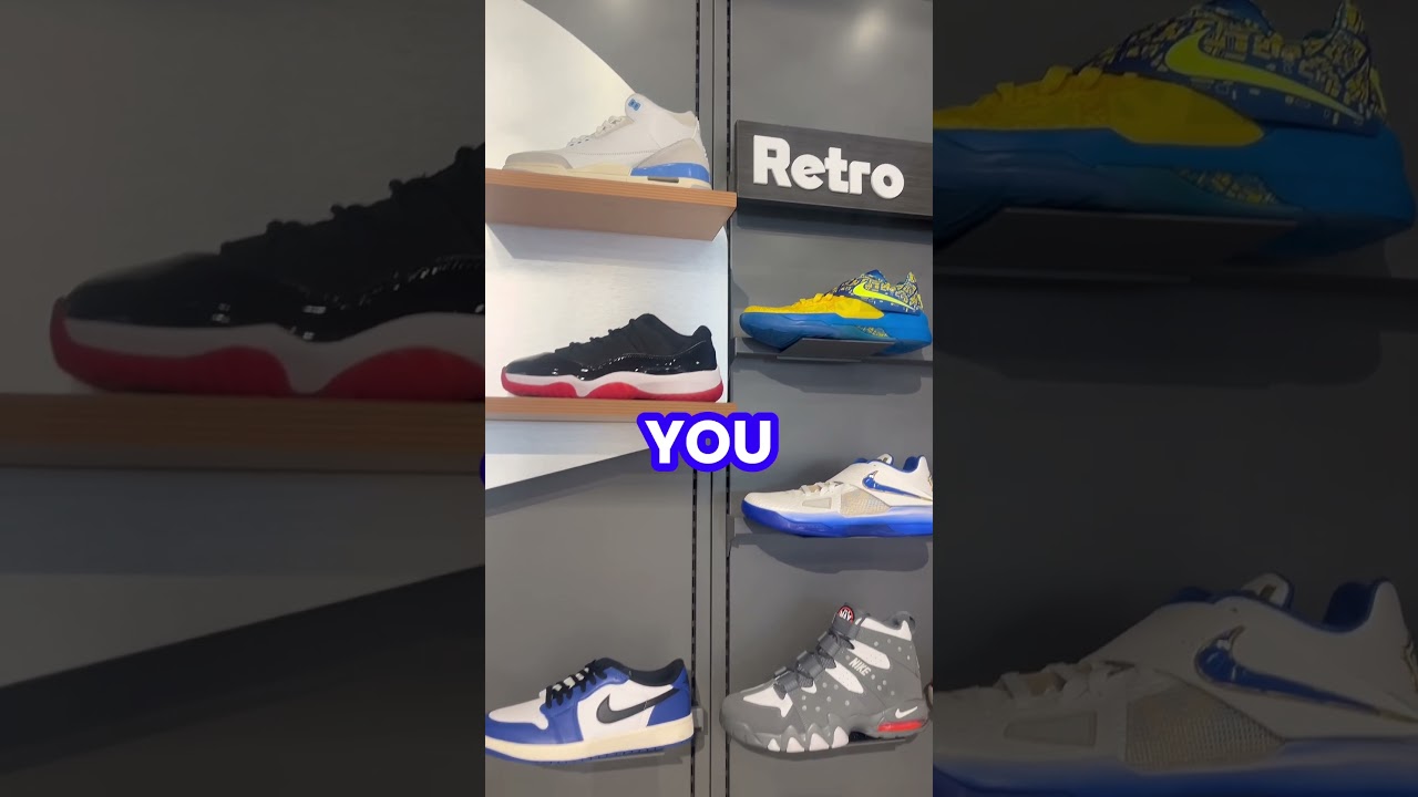 We going shoe shopping! 