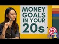 MONEY GOALS TO HIT IN YOUR 20s | Financial Checklist before 30 | ADULTING 101