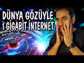 DÜNYA GÖZÜYLE 1 GİGABİT İNTERNETİ&#39;DE GÖRDÜK ✈️✈️ | TÜRKNET FİBER