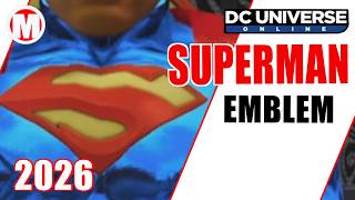 DCUO How to get the Superman Emblem 2026