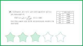 2027 Korea Military Academy Probability and Statistics Problem 27