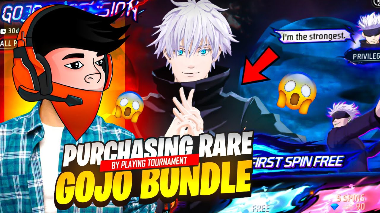 Purchasing Rare Gojo Bundle 🔥| By Playing Tournament ☠️| Shreyash!op