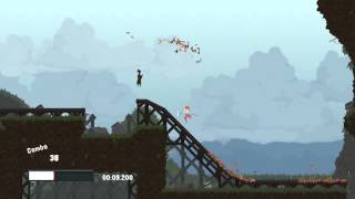 Dustforce [DEMO PS3] - Fase 1-2: Descenso