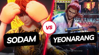 T8 🔥 SODAM XIAOYU vs YEONARANG HWOARANG 🔥 Tekken 8