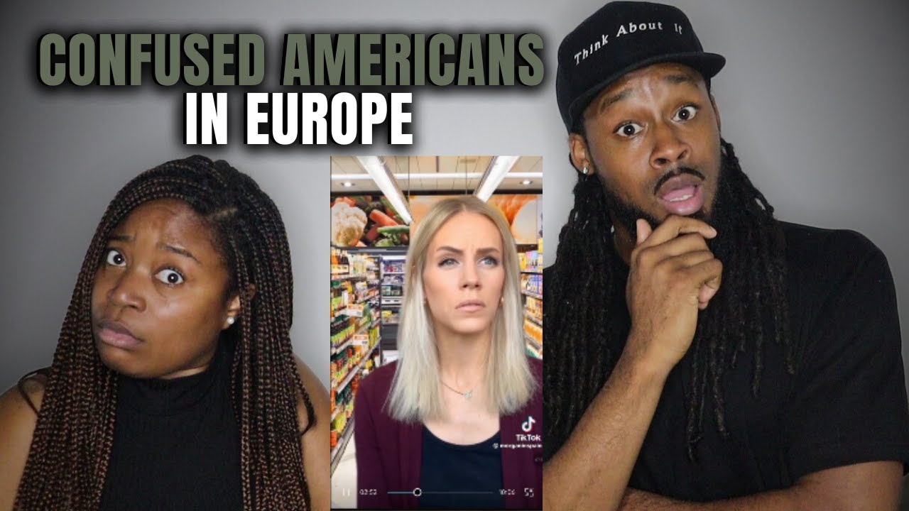 American Couple Reacts to CONFUSED AMERICANS IN EUROPE