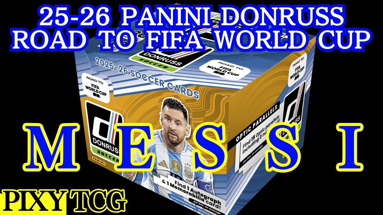 Soccer] Win Messi's autograph! Donruss Challenge! [2025-26 Panini