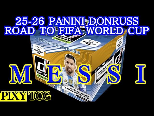 Soccer] Win Messi's autograph! Donruss Challenge! [2025-26 Panini