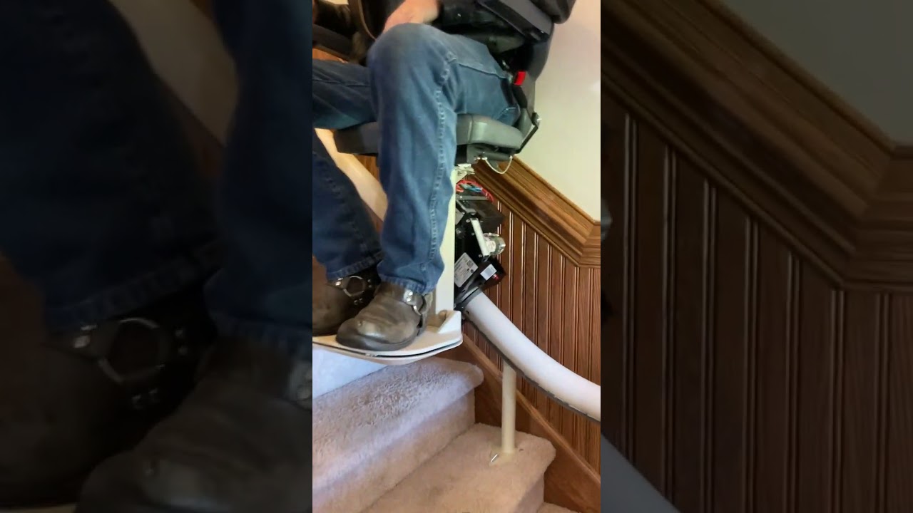 Handicare Freecurve installed by American Pride Remodeling