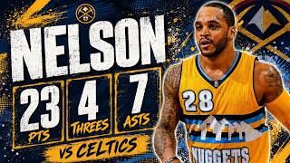 Jameer Nelson 23 pts 4 threes 7 asts vs Celtics 14/15 season