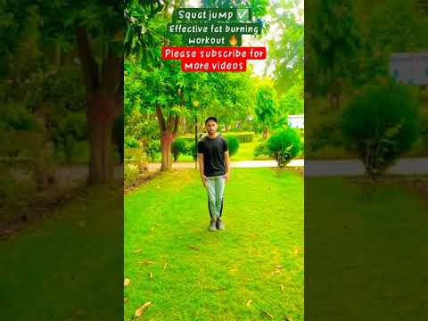 squat jump✅ / effective fat burning workout 🔥 (initially Avi13)#shorts #youtubeshorts #shortvideo