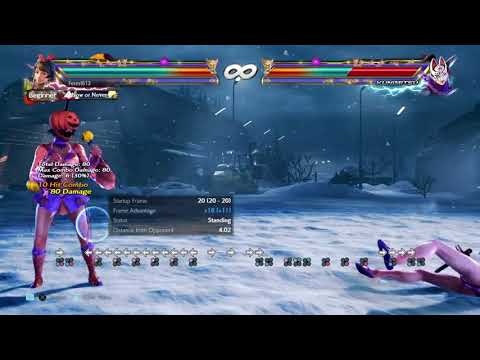 Josie f+1+2 Rage 14 Frame Punish 80 Damage Version 5 Tekken 7 20221031191221