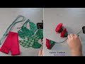 How to make fabric latkan for blouse design|simple and easy method of making fabric latkan