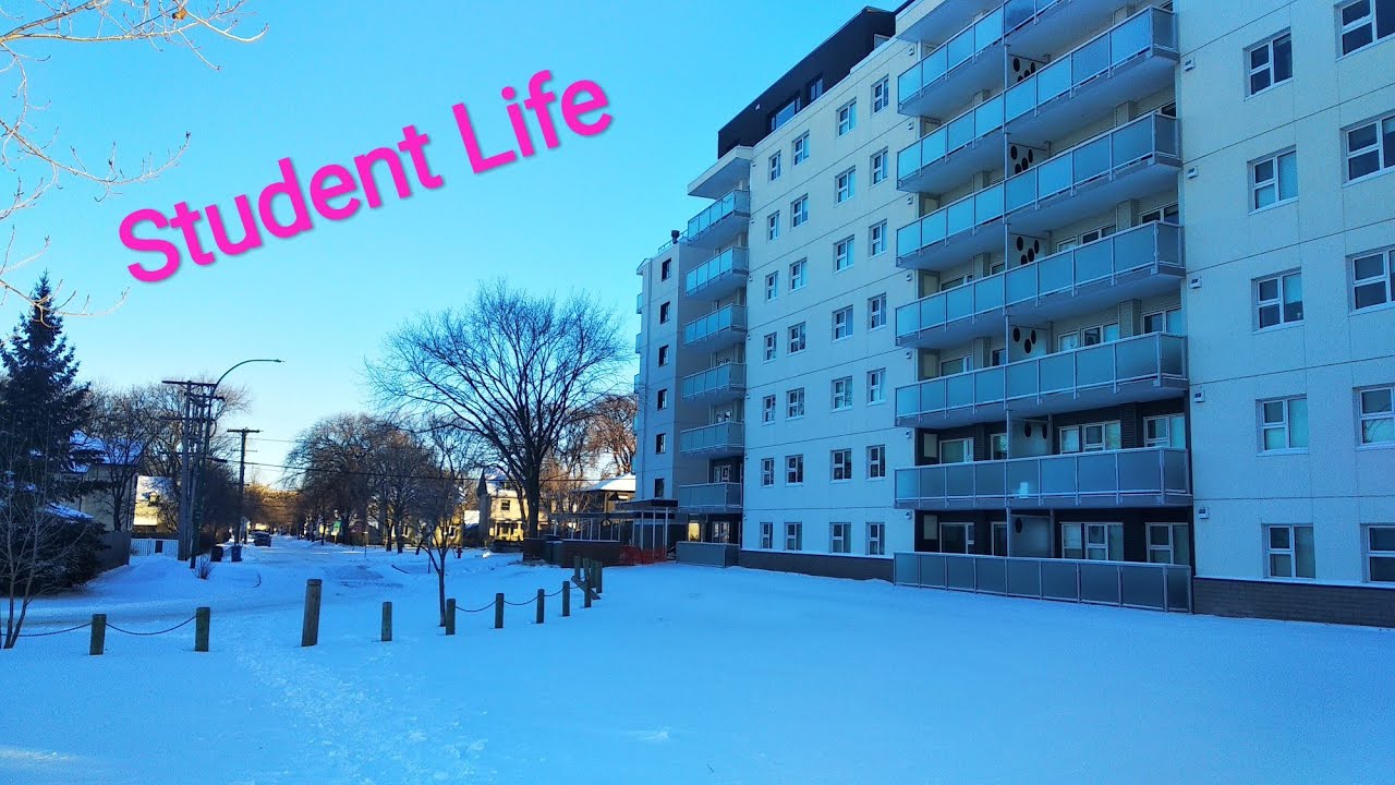 Outside Polo Park Winnipeg My apartment YouTube