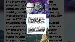 The Many Worlds Interpretation of Quantum Mechanics Is Taken Seriously by Most Physicists. You Have