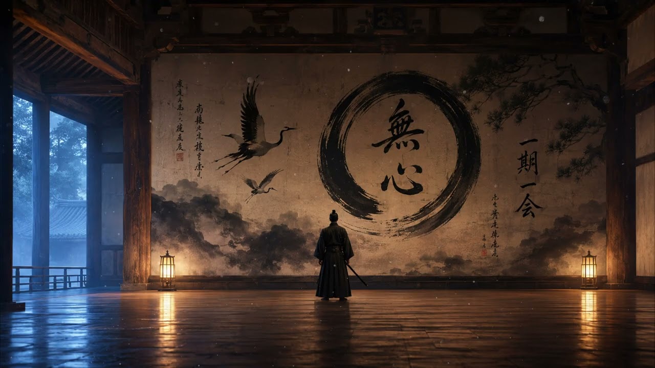 Two Letter Poem | Japanese Zen Music for Deep Focus, Meditation \u0026 Relaxation | 流浪の侍