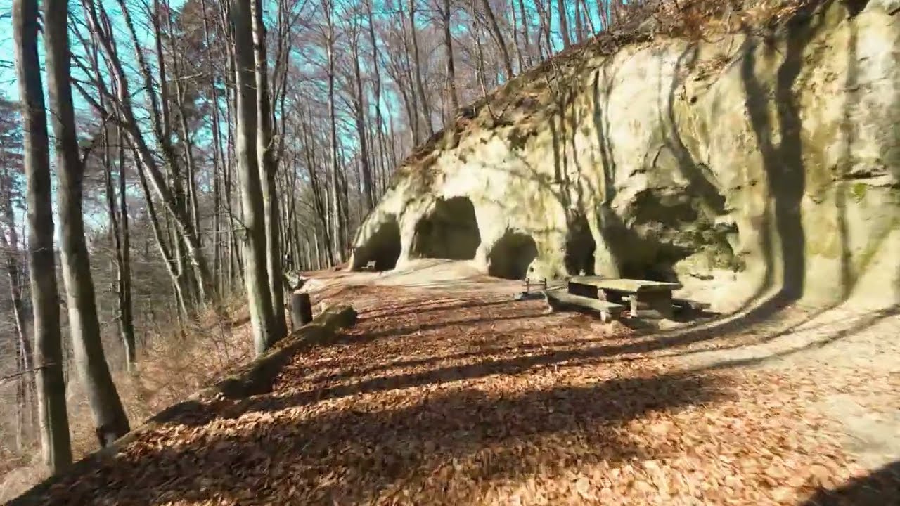 Sandsteinhöhlen in Lobsigen beim Frienisberg (BE)