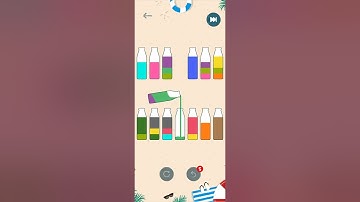 Brain games water sort Advance 4 puzzle 25